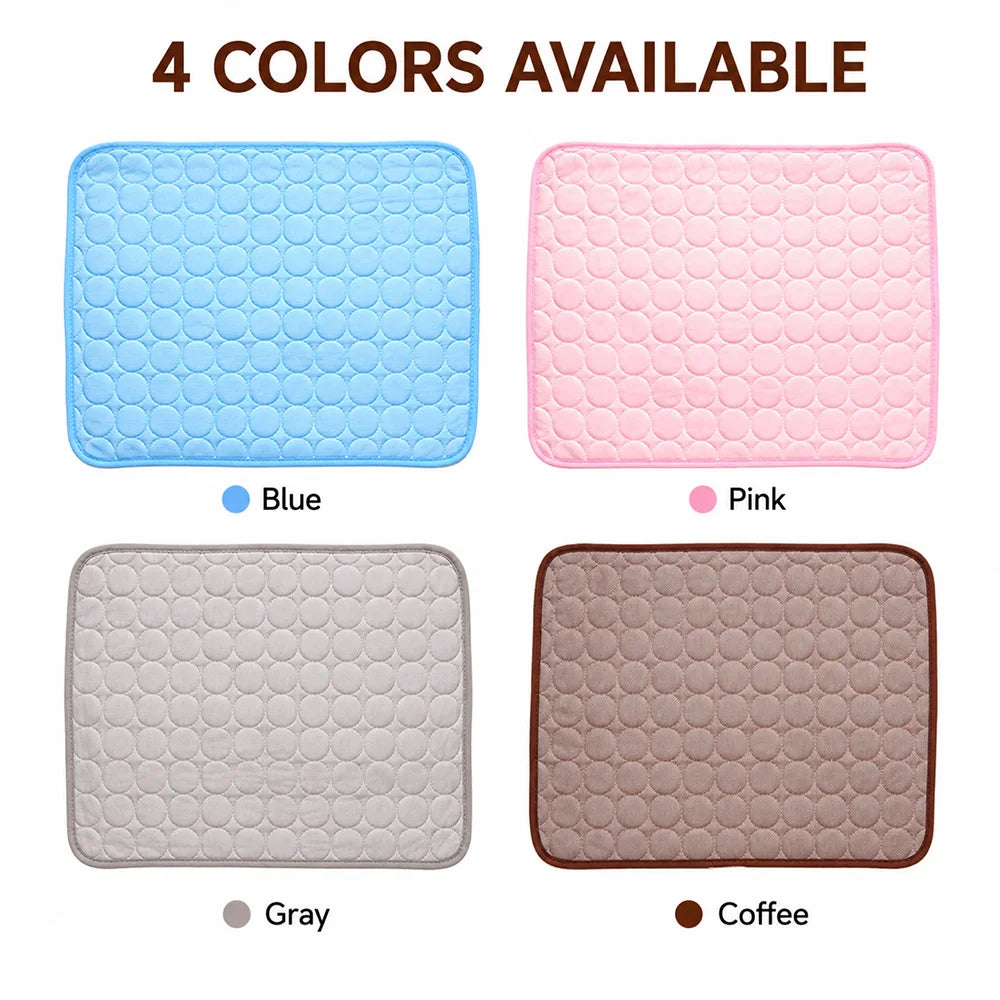 2025 UPGRADED ICE-COOl MODEL Summer Pet Cooling Mat Pad And Sleeping Pad Bed for  Small, Medium, and Large Cats & Dogs